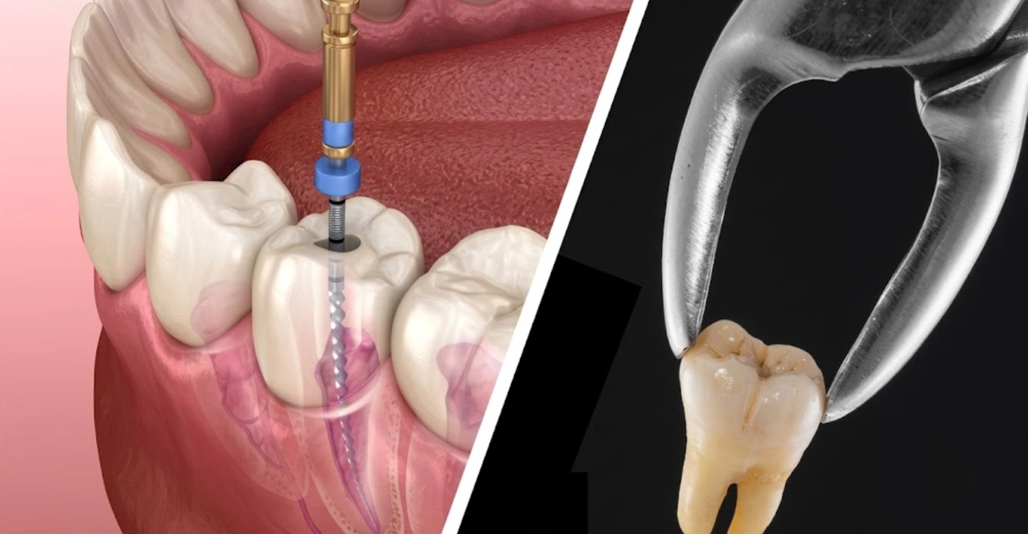 can an endodontist extract a tooth